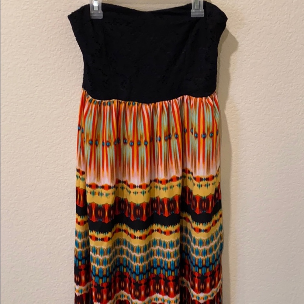 Strapless Maxi Dress